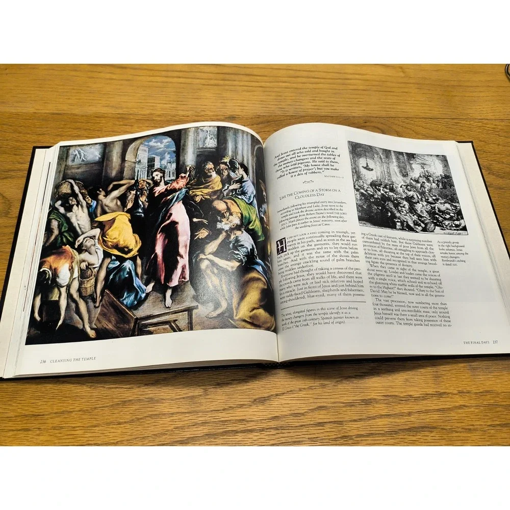 Vintage 1993 The Story of‎ Jesus: The Readers Digest Association Inc. Pre-owned